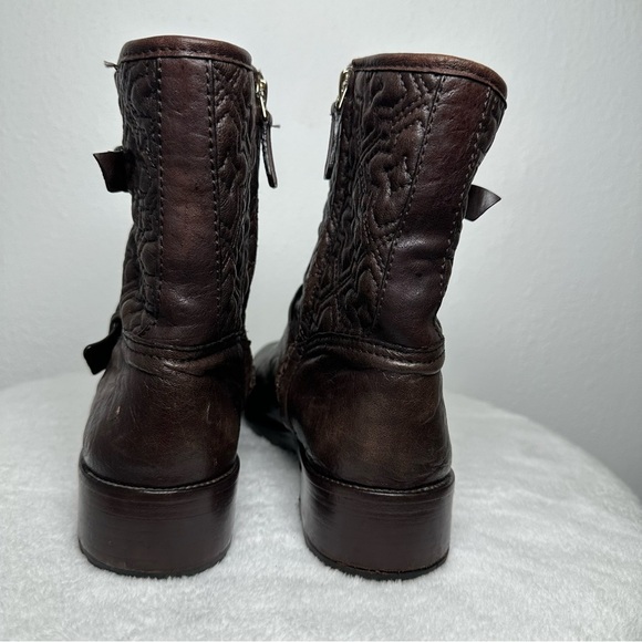 Tory Burch Chrystie Biker Boots Moto
Bikercore Quilted Leather - Picture 6 of 16